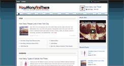 Desktop Screenshot of howmanyarethere.us